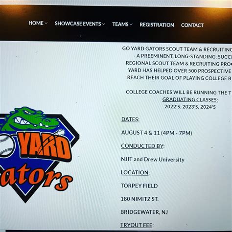 goyard 17u scout team|GO YARD Gator Scout Team .